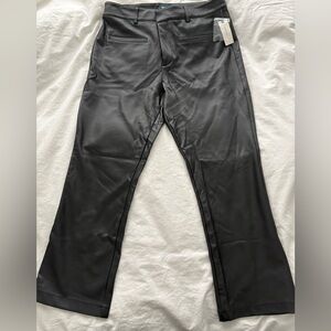 Anthropologie Vegan Leather Pants